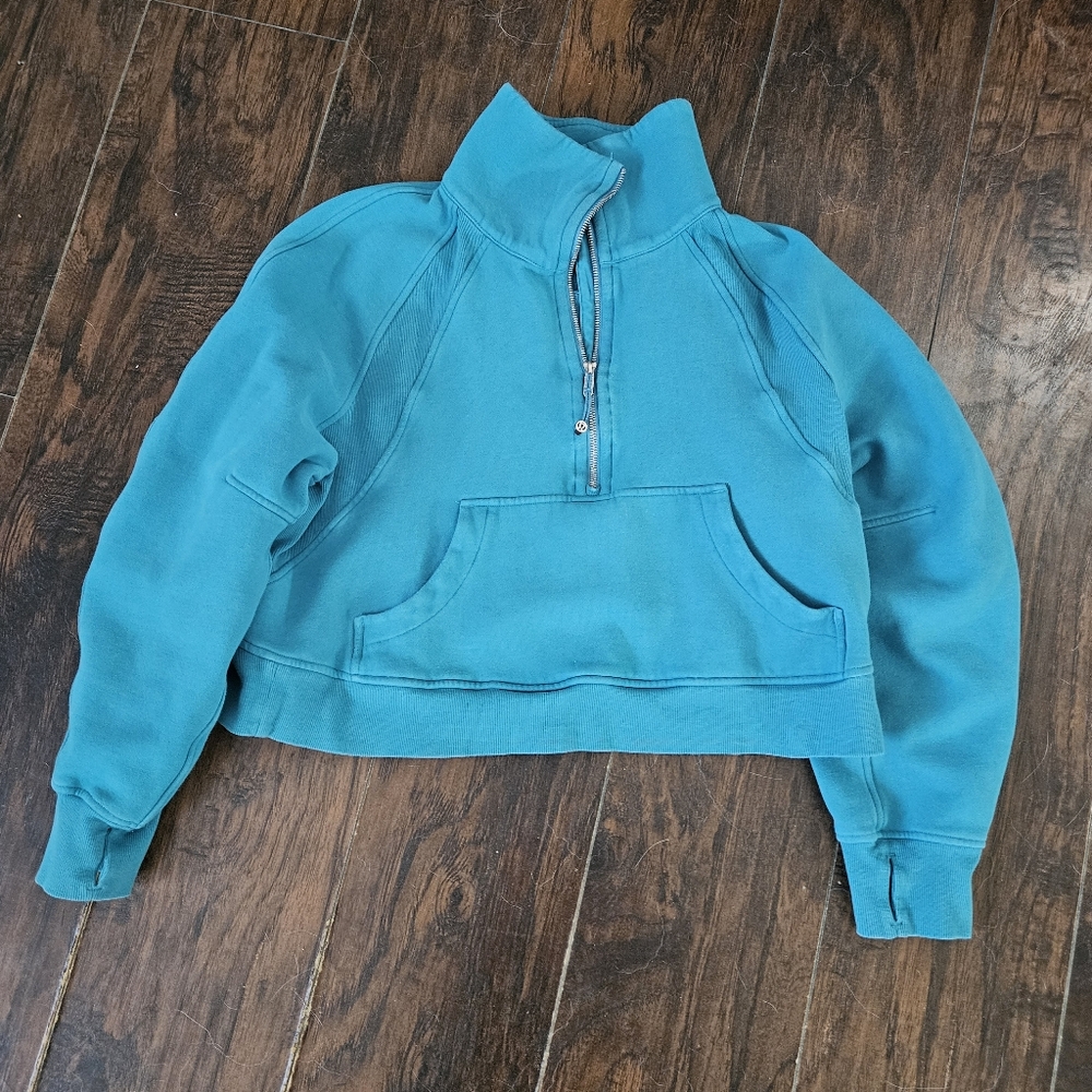 Lululemon half zip scuba